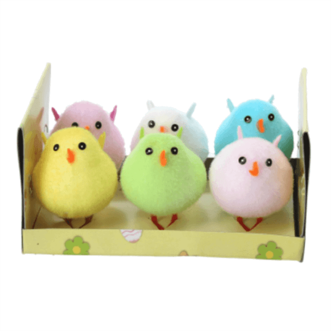 Gisela Graham Multicoloured Chick Box